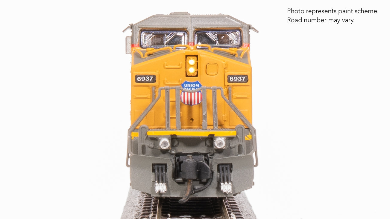 Broadway Limited N GE AC6000, UP #6965, Small Flags Scheme Stealth DC