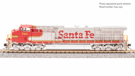 Broadway Limited N GE AC6000, ATSF #723, Warbonnet Fantasy Paint Stealth DC