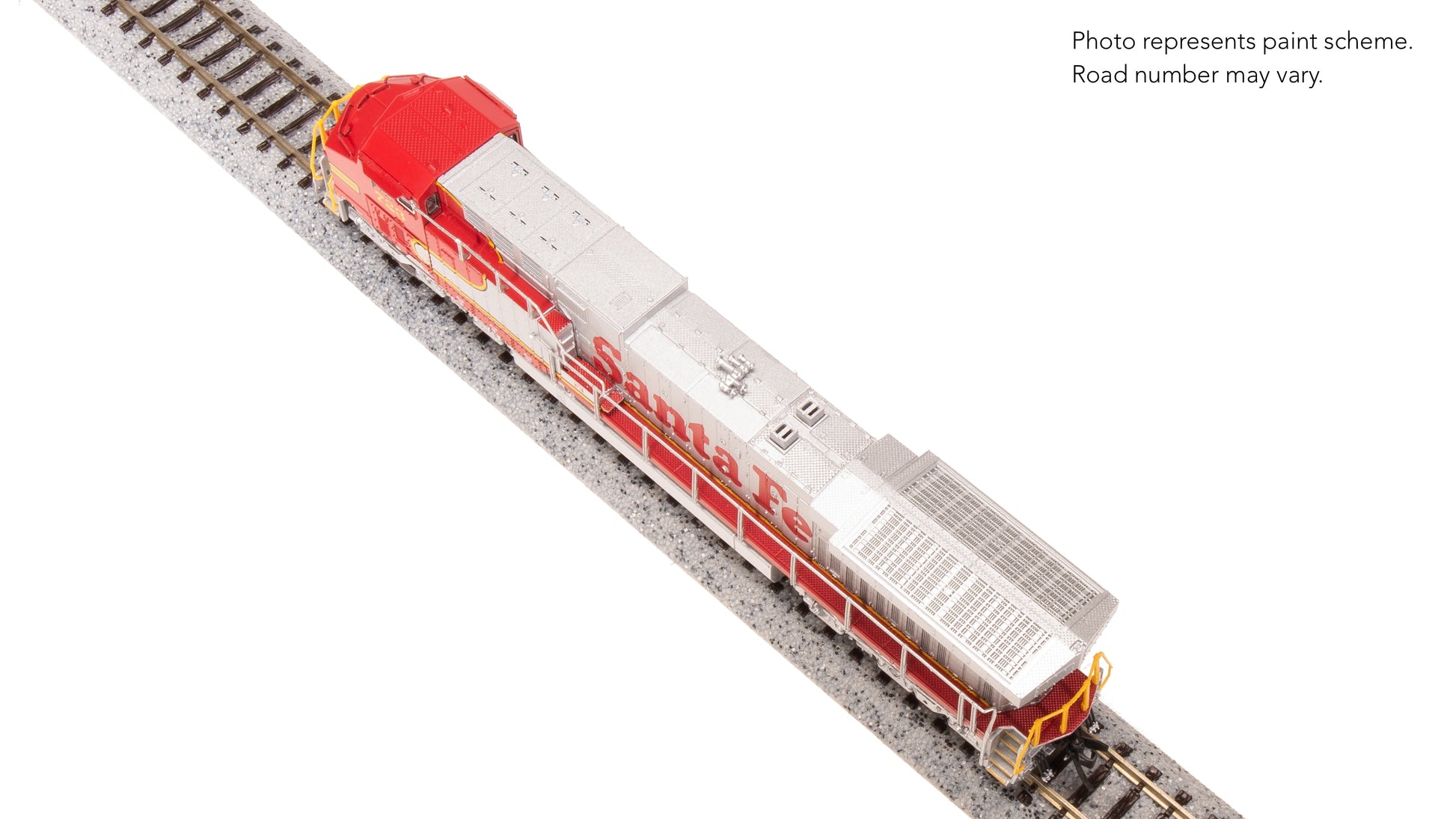 Broadway Limited N GE AC6000, ATSF #723, Warbonnet Fantasy Paint Stealth DC