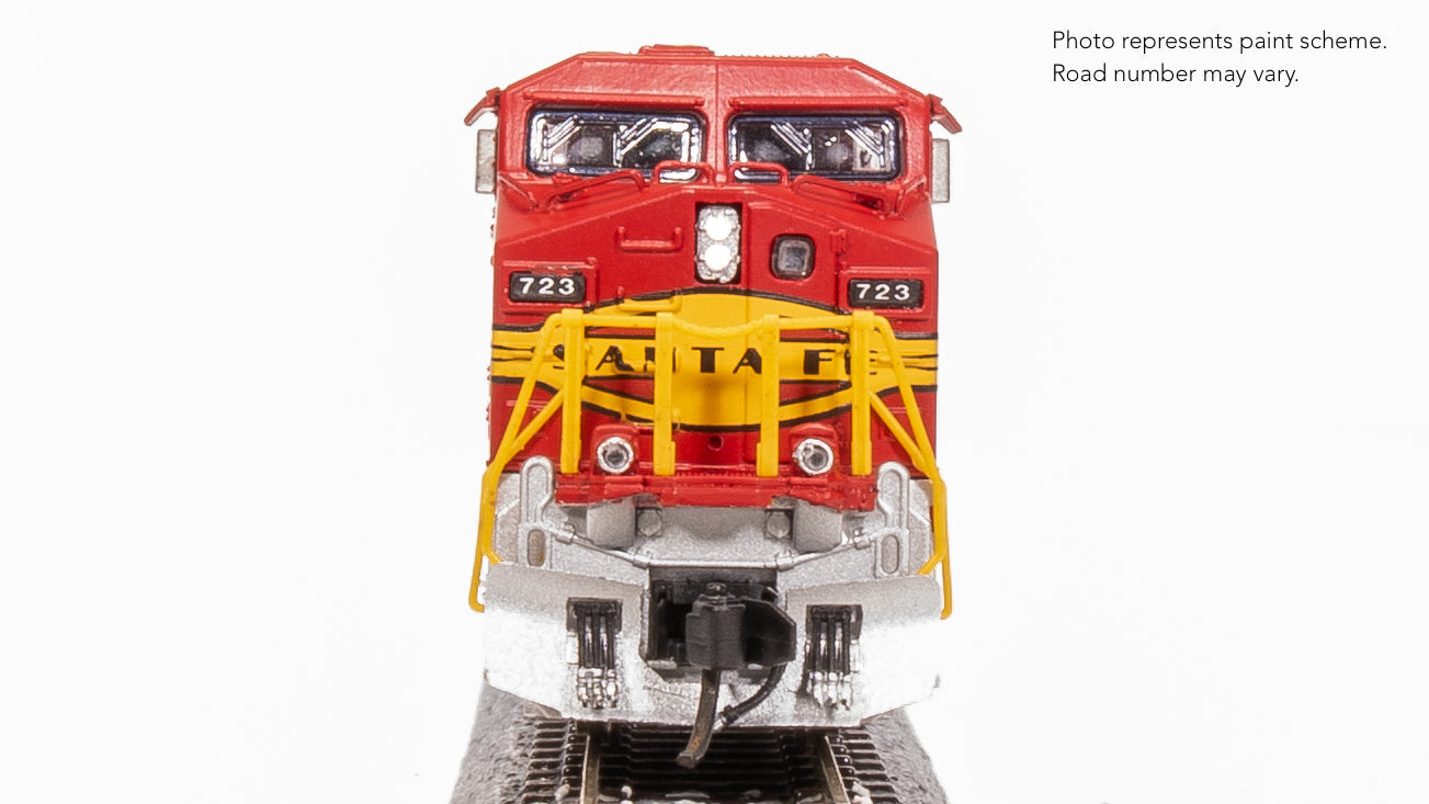 Broadway Limited N GE AC6000, ATSF #723, Warbonnet Fantasy Paint Stealth DC