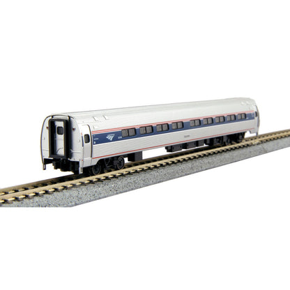 Kato N Scale Budd Amfleet I Set B Cafe and Coach Amtrak Phase VI 2-Car Set