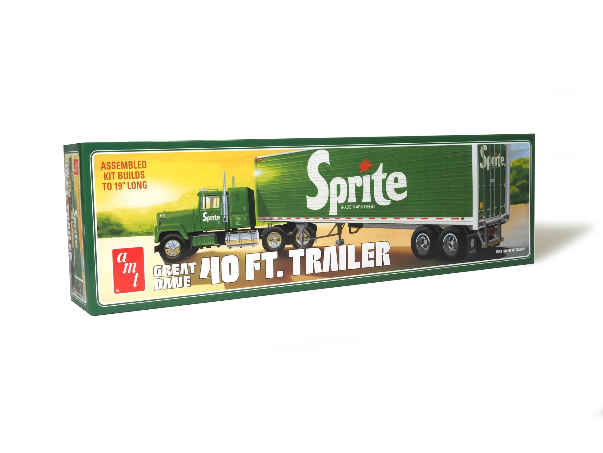 AMT Great Dane Dry Goods Trailer Sprite 1:25 Scale Model Kit
