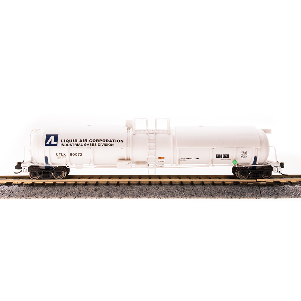 Broadway Limited N Cryogenic Tank Car Liquid Air Corporation 2pk