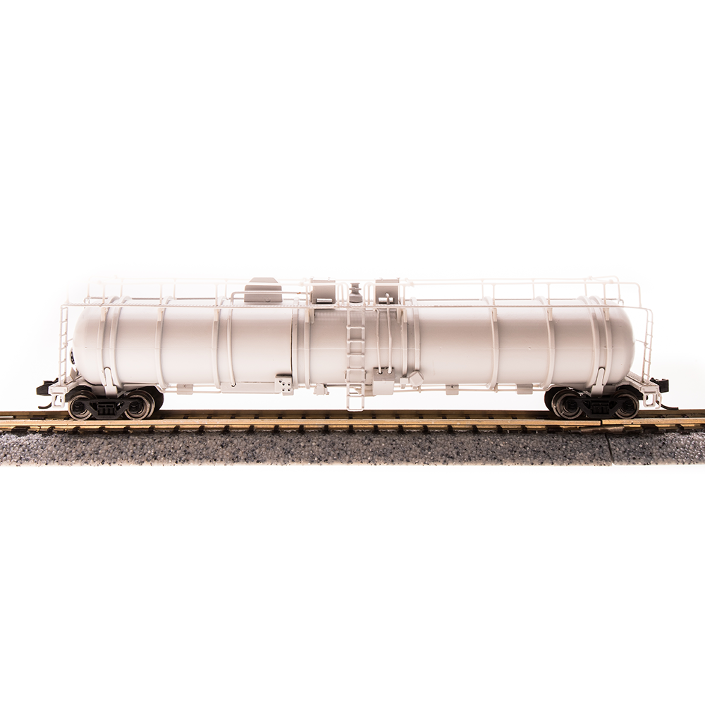 Broadway Limited N Cryogenic Tank Car Unlettered Gray Type A