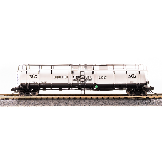 Broadway Limited N Cryogenic Tank Car NCG 2pk