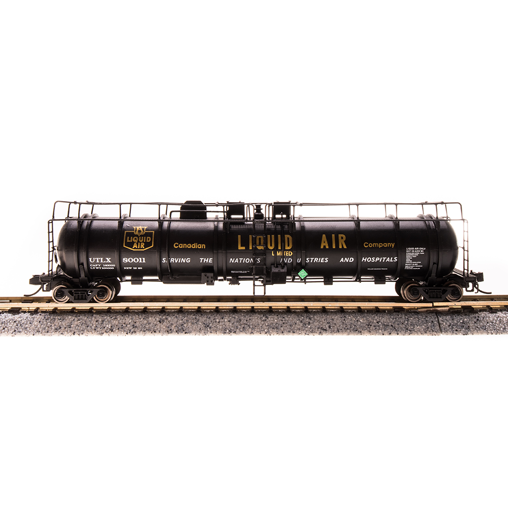 Broadway Limited N Cryogenic Tank Car Canadian Liquid Air 2pk