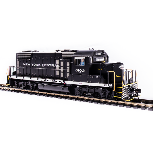 Broadway Limited HO P4 GP20 Diesel NYC #6102/blk&wht DC/DCC Sound