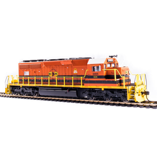 Broadway Limited HO P4 SD40-2 Diesel RCPE #3428/orgblkyel DC/DCC