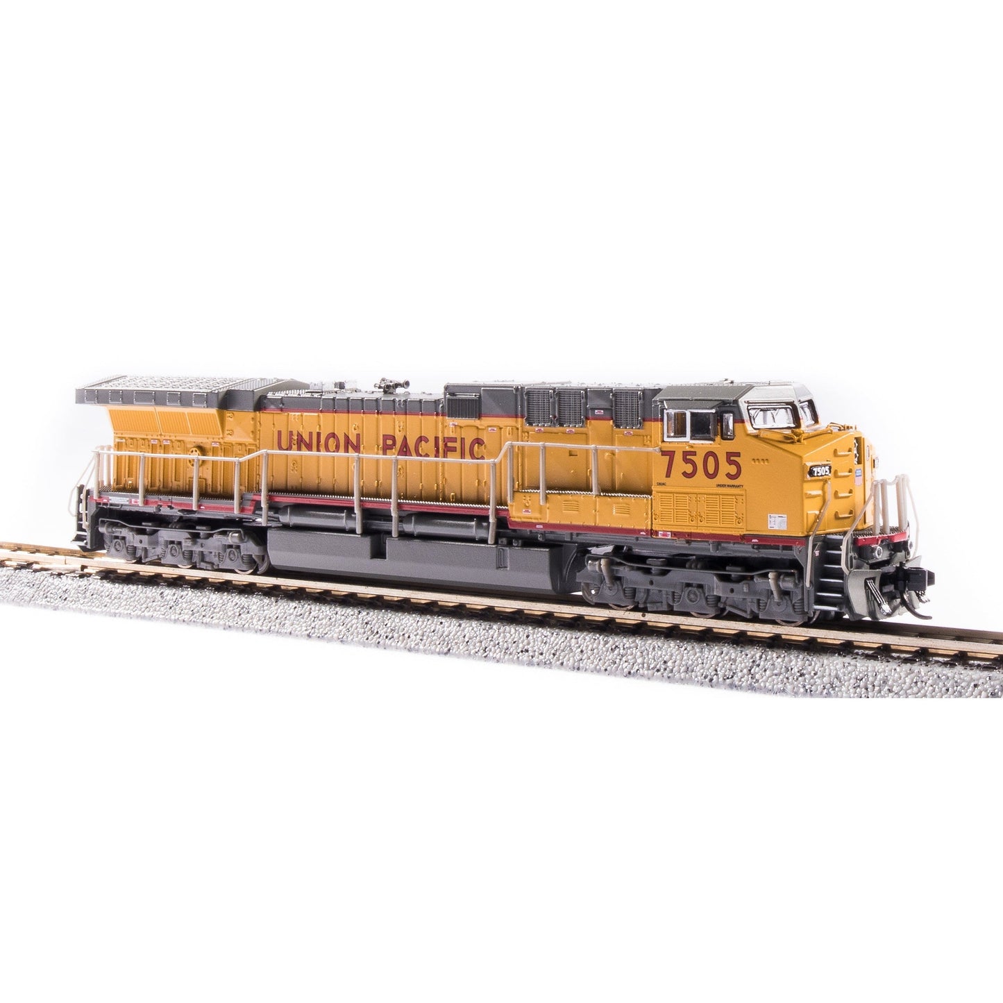 Broadway Limited N P3 AC6000 Diesel UP #7516/yel&gry DC/DCC Sound