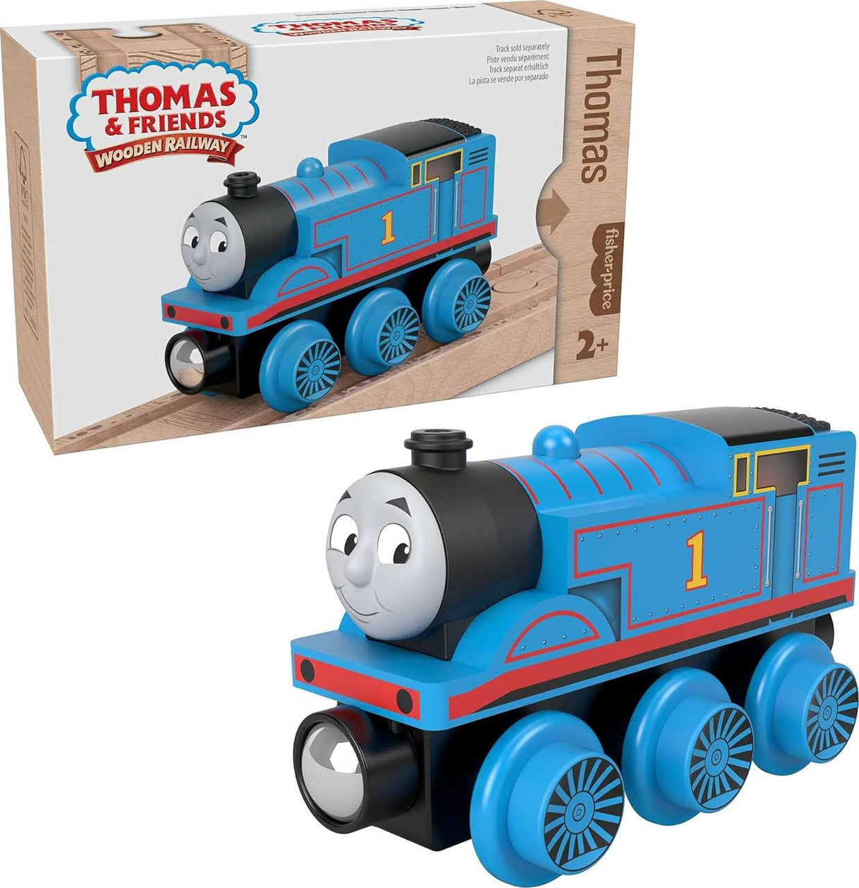 Fisher-Price FRPHBJ85 Thomas The Train Wooden Railway - THOMAS Locomotive