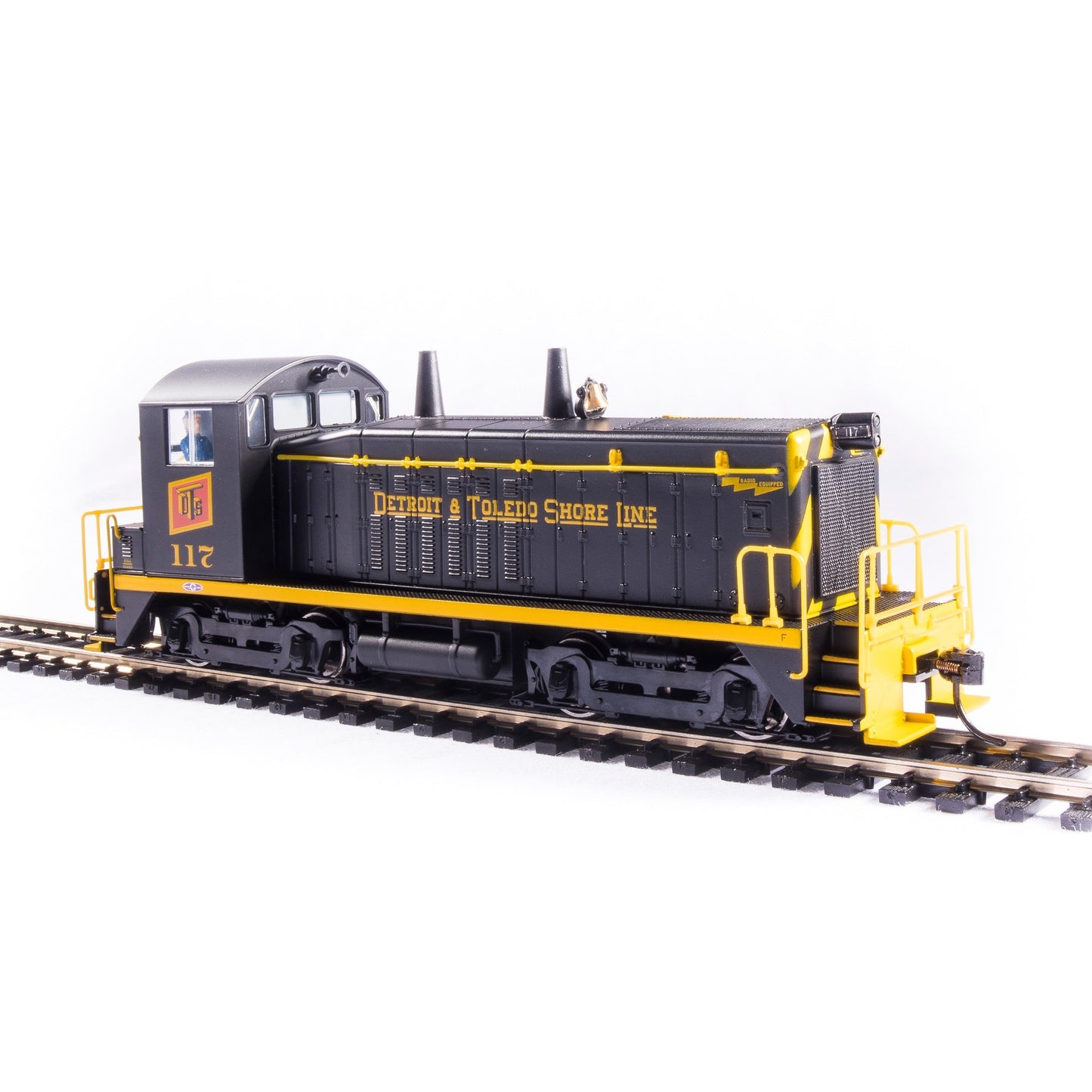 Broadway Limited HO P4 SW7 Diesel DTS #116/blkyelred/DC/DCC Sound