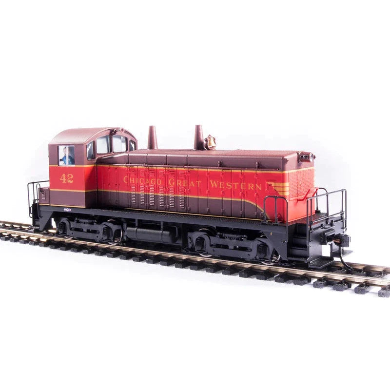 Broadway Limited N P4 NW2 Diesel CGW #42/maroon red gold DC/DCC Sound