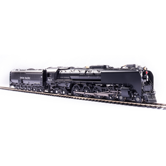 Broadway Limited HO P4 UP FEF-3 4-8-4 Steam Loco #843/blk&graphite DC/DCC Sou