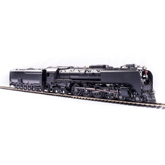 Broadway Limited HO P4 UP FEF-3 4-8-4 Steam Loco Unlttrd/blk&graphite DC/DCC