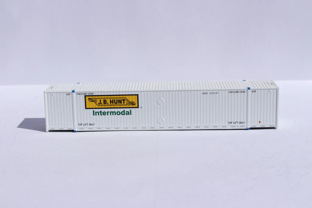 Jacksonville Terminal Co N JB HUNT 3-pack Set #2 - 53' HIGH CUBE 8-55-8 corrugated containers | 537137