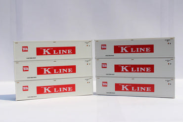 Jacksonville Terminal Co N K-Line 40' High Cube Reefer 6 Pack | 405619