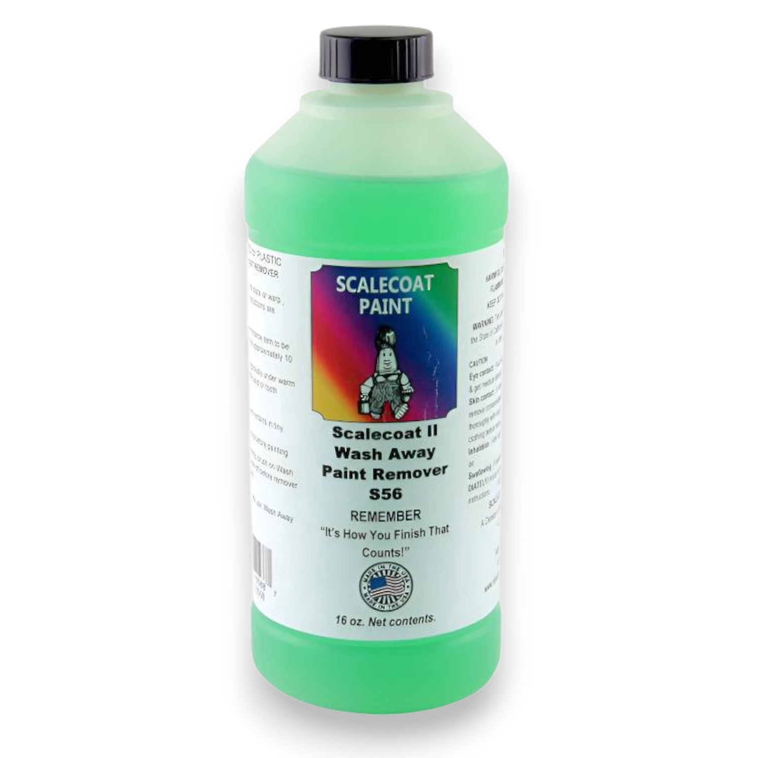 Scalecoat Paint WashAway Paint Remover 16oz Bottle