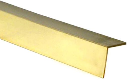 Albion Alloys A3 Brass Angle 3x3mm