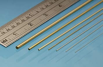Albion Alloys BW05 Brass Rod 0.5mm (10 Pack)