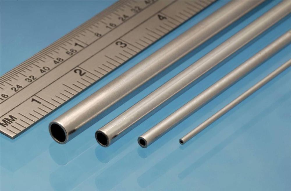 Albion Alloys NST07 Nickel Silver Micro Tube 0.7x0.5mm i.d. (2 Pack)