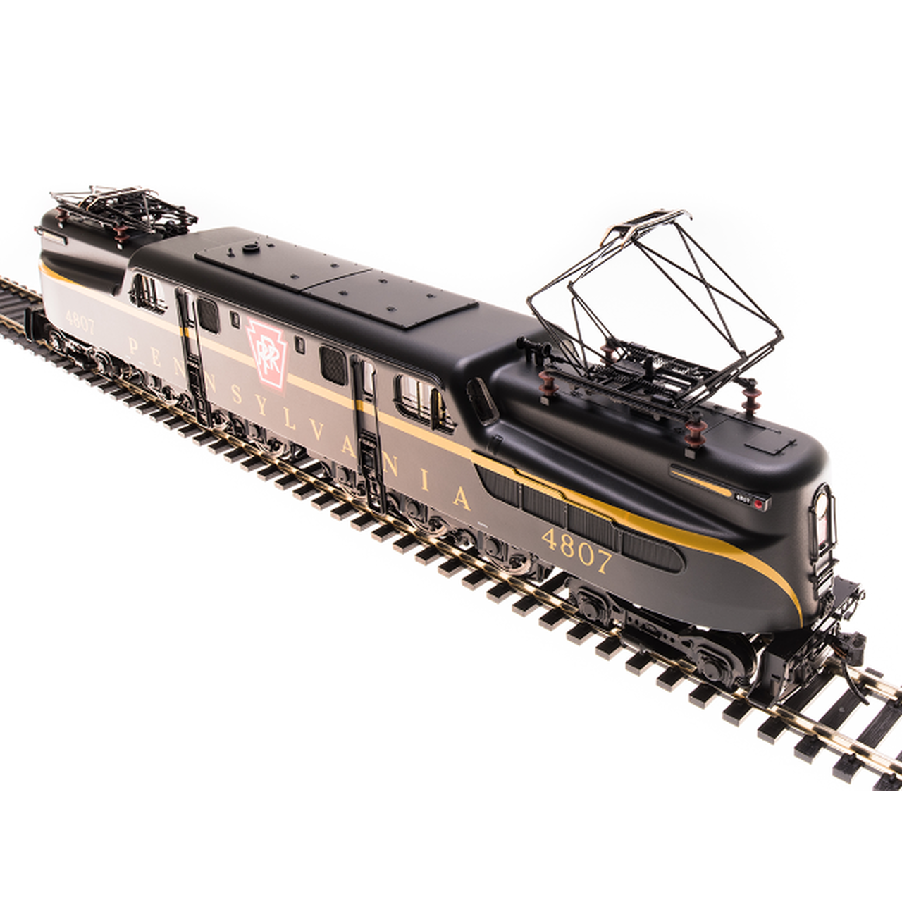 Broadway Limited HO P3 GG-1 PRR #4807/grn. 1-Stripe DC/DCC