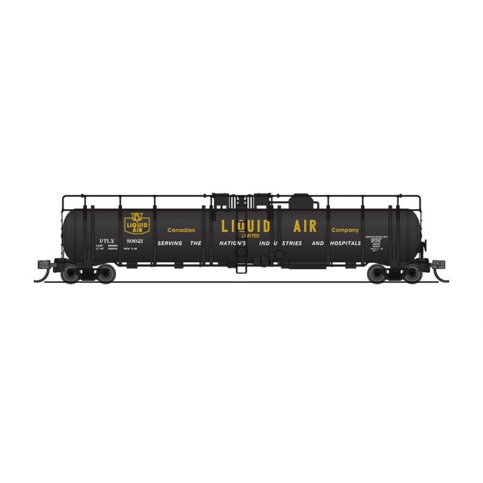 Broadway Limited N Scale Cryogenic Tank Car Canadian Air Liquid