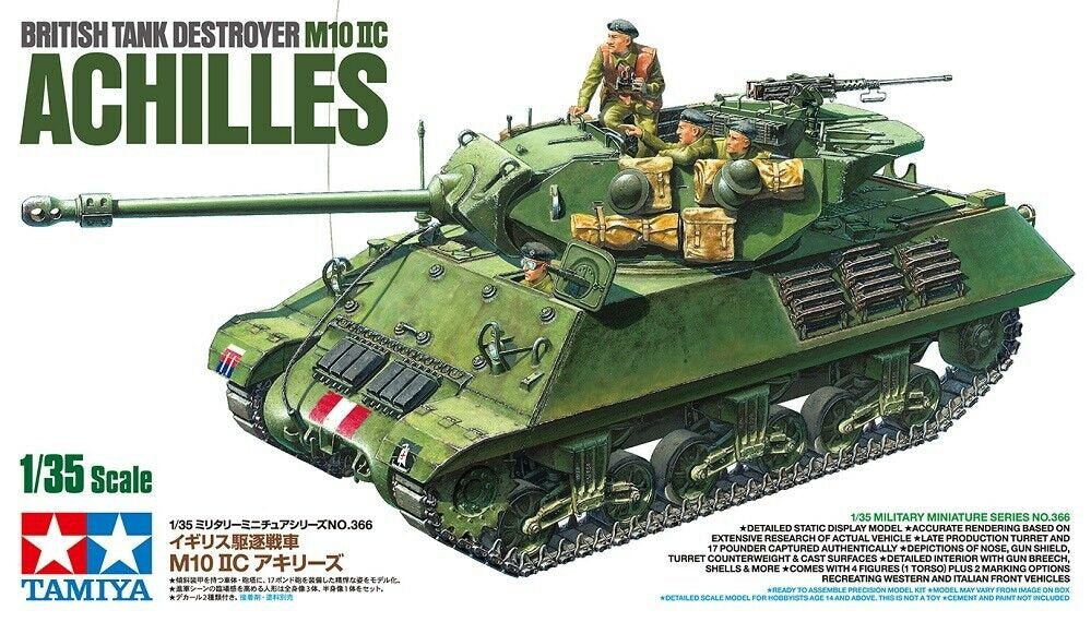 Tamiya 35366 1/35 British M10 IIc Achilles