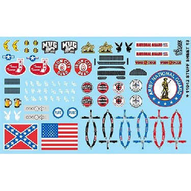 Gofer Racing Decals Stuff Sheet #4 Decal