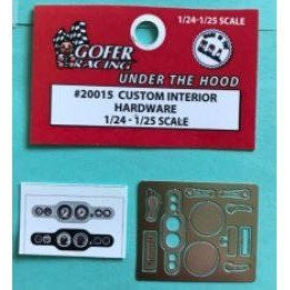 Gofer Racing Decals Photo Etched Custom Interior Hardware