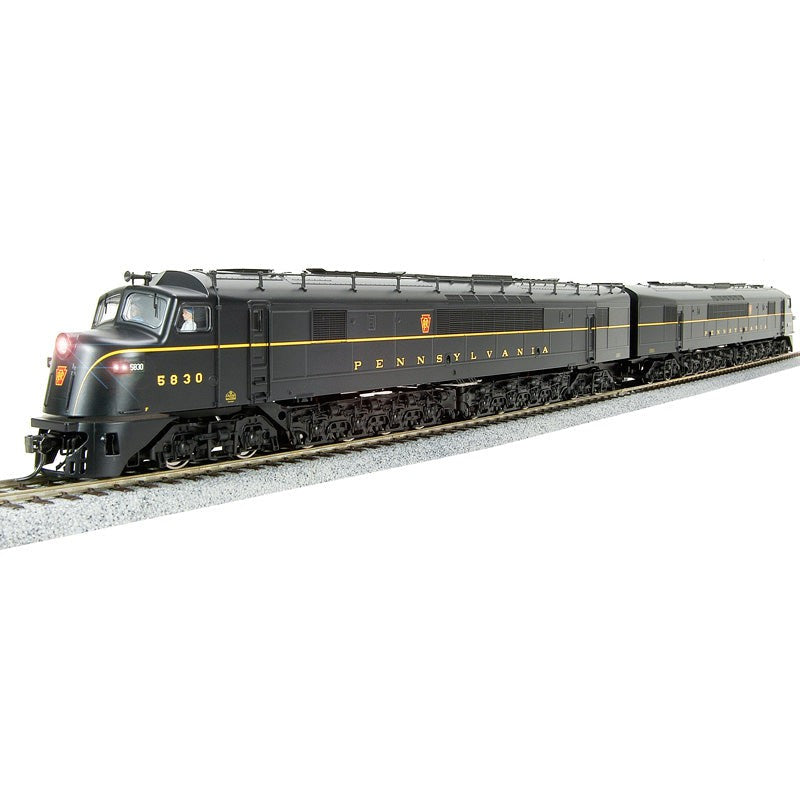 Broadway Limited HO Centipede Diesels PRR #5833/5821/1-stripe/DCC