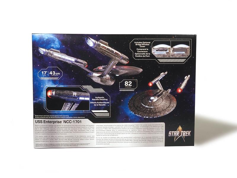  Polar Lights 1/1000 Star Trek Strange New Worlds USS Enterprise Plastic Model Kit - 058