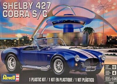 Revell 1/24 Shelby Cobra 427 S/C Plastic Model Kit RMX14533