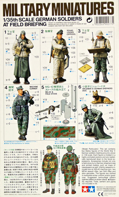 Tamiya 35212 1/35 German Soldiers at Field Briefing