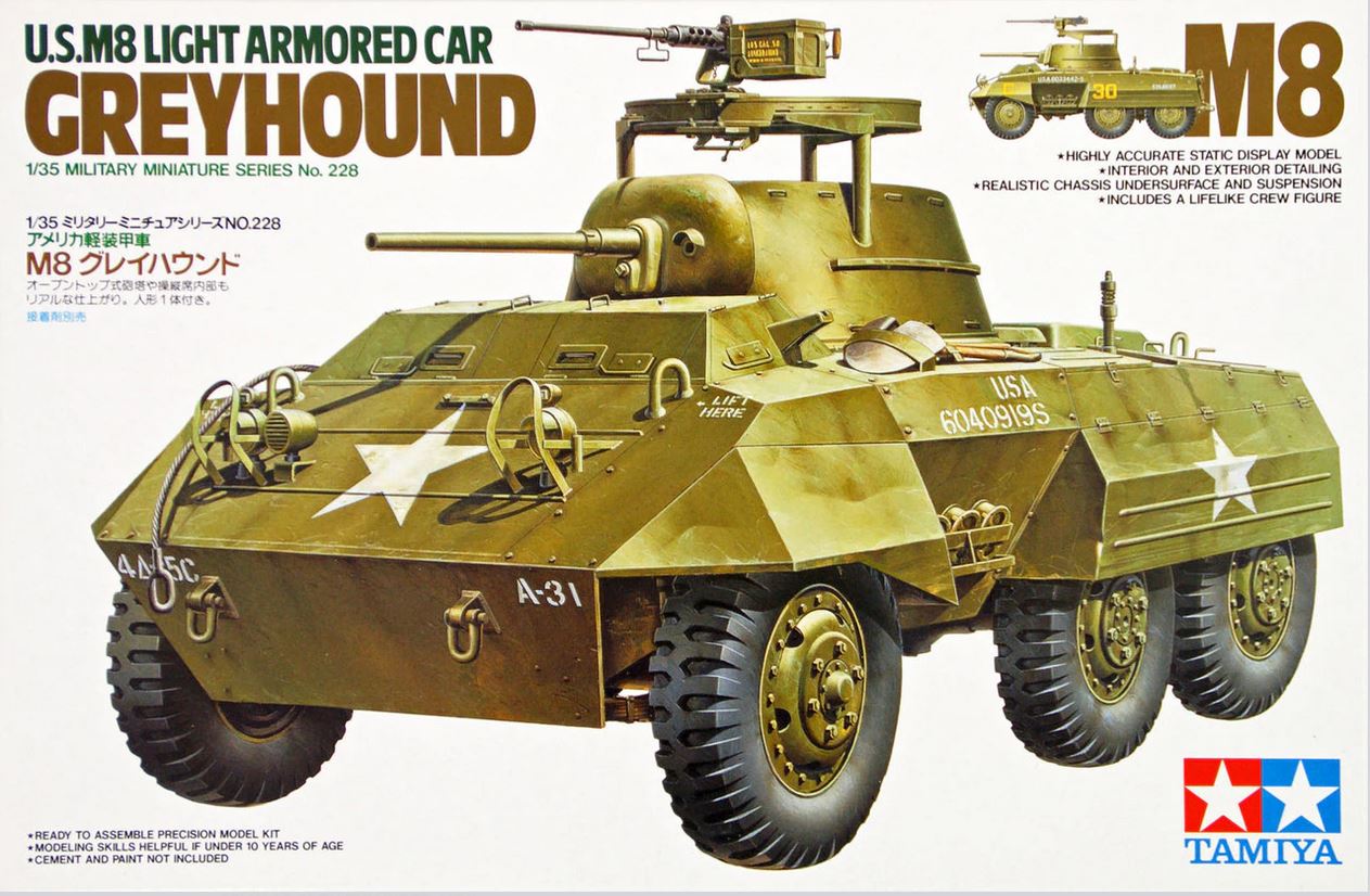 Tamiya 35228 1/35 U.S. M8 Greyhound