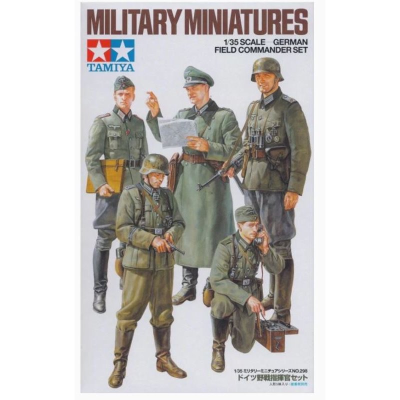 Tamiya 35298 1/35 German Field Commander Set