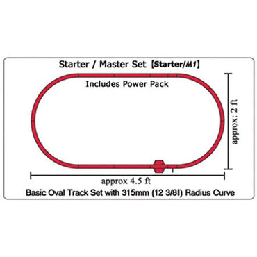 Kato N Silver Streak Zephyr Starter Set E5A W/ Track and Power Pack