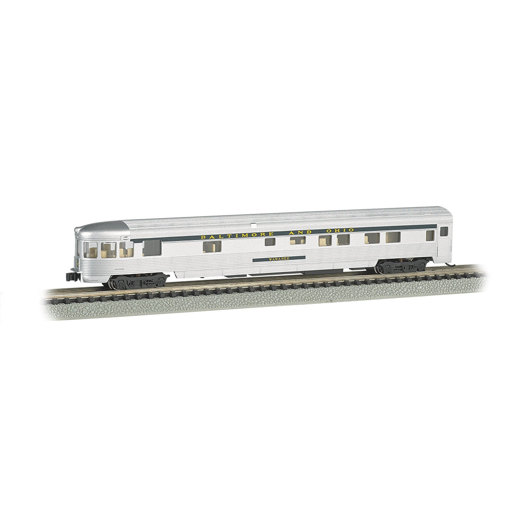 Bachmann N 85' Streamline Fluted Obsevation B&O