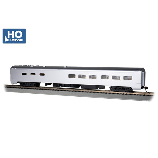 Bachmann HO 85' Smooth-Side Dining Car Unttrd. Aluminum