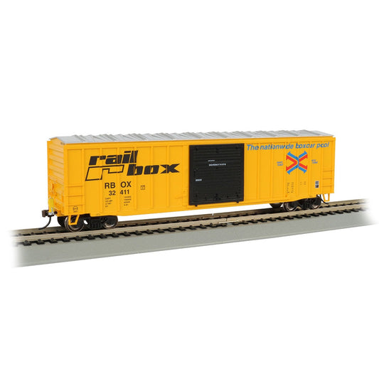 Bachmann HO 50' Boxcar w/ETD Railbox