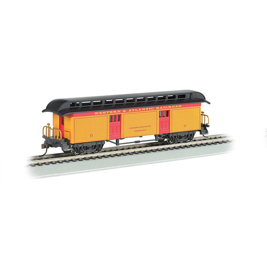 Bachmann HO Old-Time Baggage Car Western & Atlantic