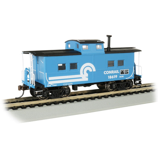 Bachmann HO NE Steel Caboose CR #18619/blu