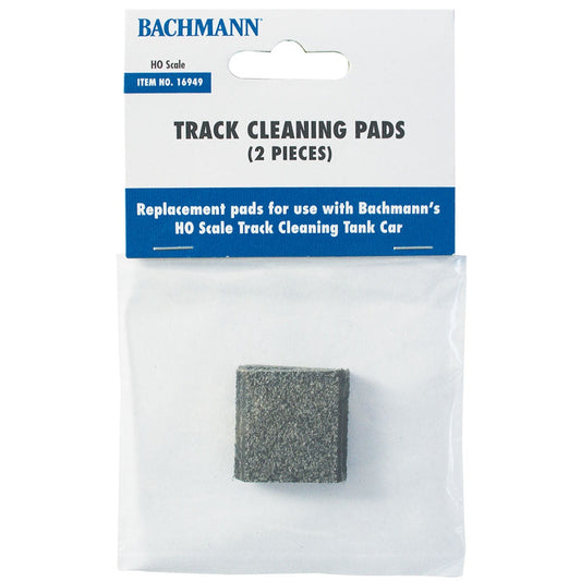 Bachmann HO Track Cleaning Replacement Pads/2pk