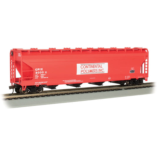 Bachmann HO 56' ACF Cvd.Hopper Continental Polymers #3000