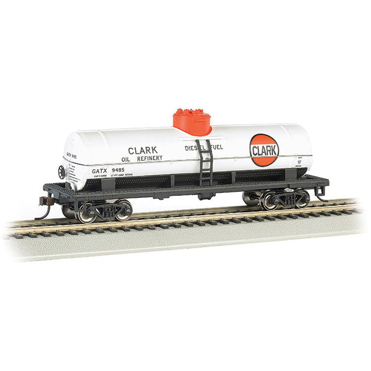 Bachmann HO 40' Single Dome Tank Car Clark #9485