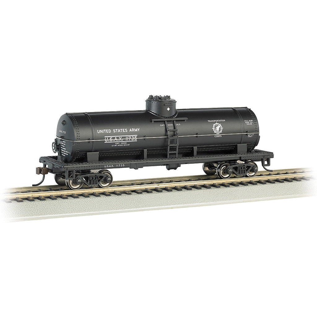 Bachmann HO 40' Single Dome Tank Car US Army