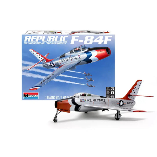 Revell 1:48 F84F Republic Thunderstreak Thunderbirds US Airforce Model Kit