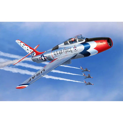 Revell 1:48 F84F Republic Thunderstreak Thunderbirds US Airforce Model Kit