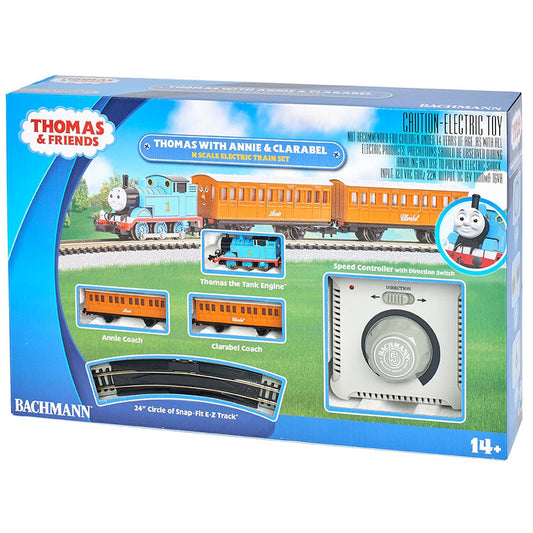 Bachmann N TTT Deluxe 75th Anniversary Thomas Set w/Annie & Clarabel