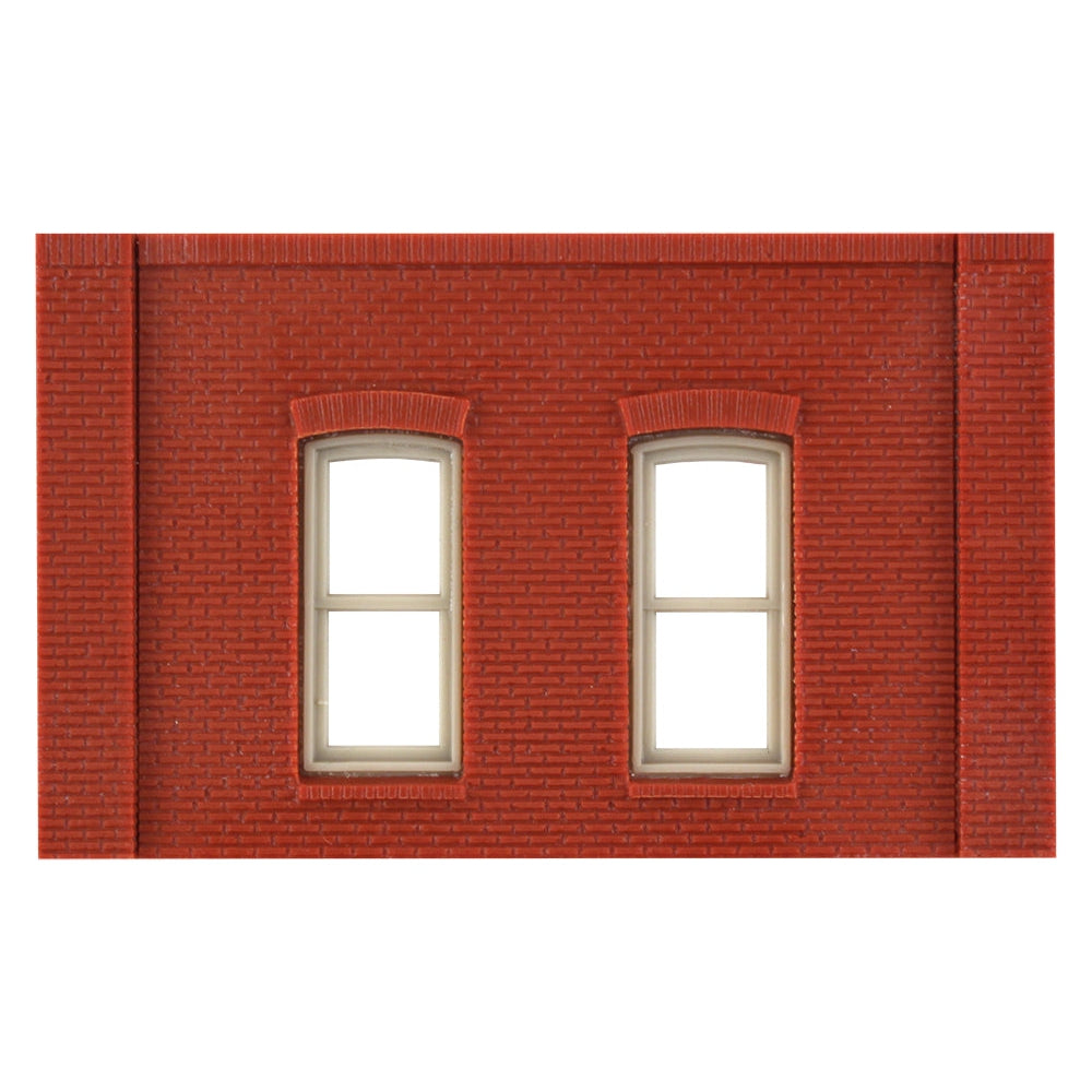 Woodland Scenics HO DPM 1-Story Wall Rectangular Windows