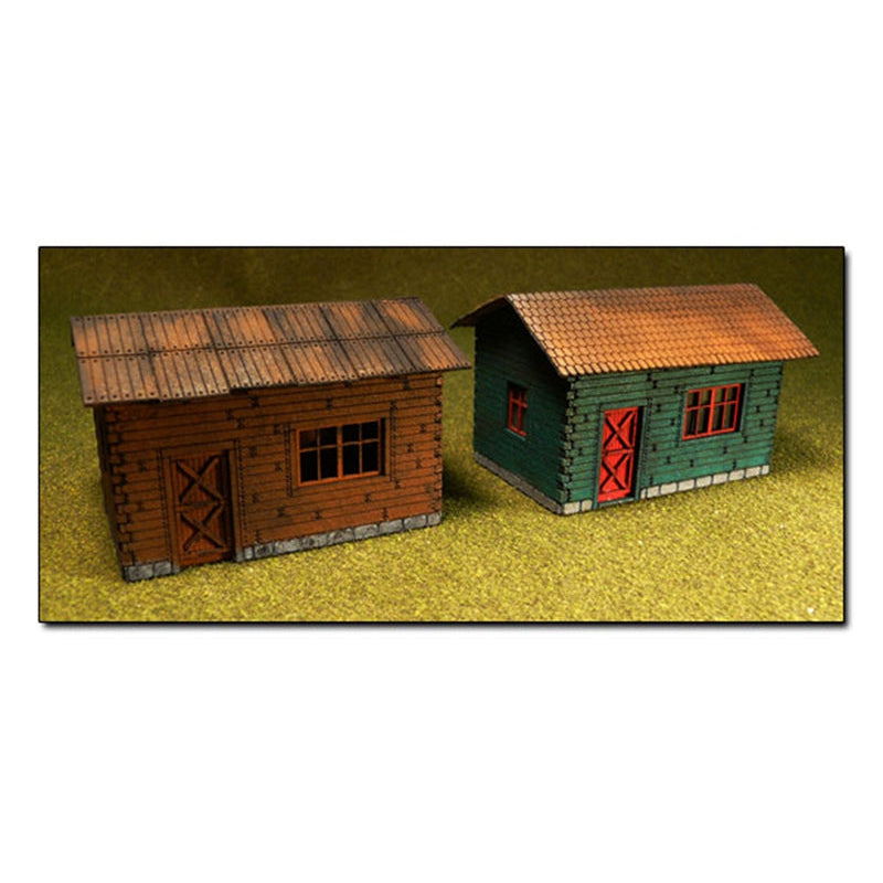 Bachmann HO Lasercut Cottage Kit/2pk